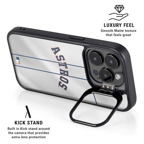 MLB Houston Astros Jersey iPhone 14 Pro Kickstand Case